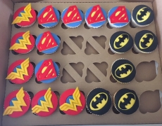 WonderWoman SuperWoman BatGirl cupcakes.jpg